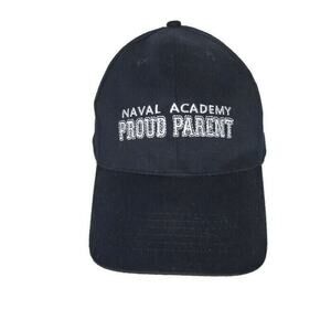 United States Naval Academy USNA Baseball Cap Proud Parent Blue Adjustable